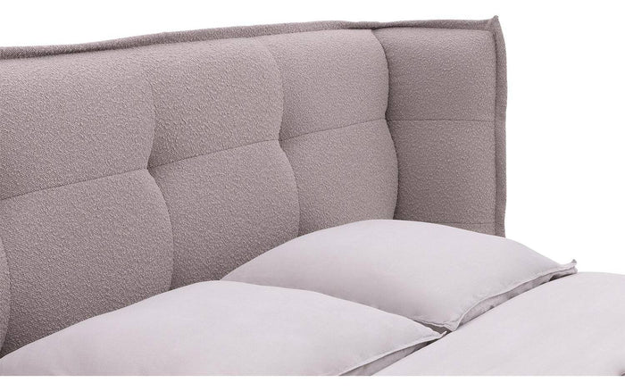 Goossens Gestoffeerd Bedframe Canon - 180 x 200 - Stof boucle