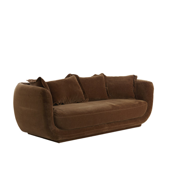 Light & Living Light&living Bank 236x105x80 cm BRAILA velvet bruin