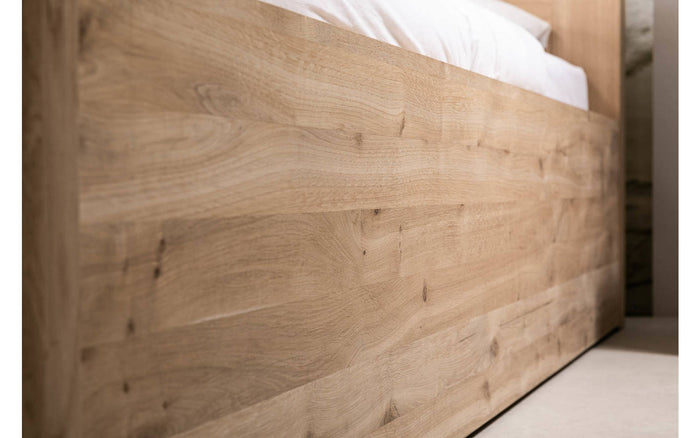 Goossens Bedframe Bibi - 160 x 210 - Eiken naturel - Hout