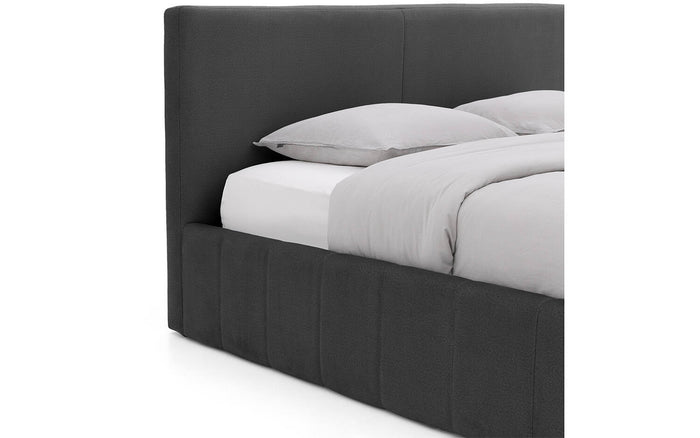 Goossens Bedframe Carte - 140 x 200 - Velours graffiet 1 - Fluweel