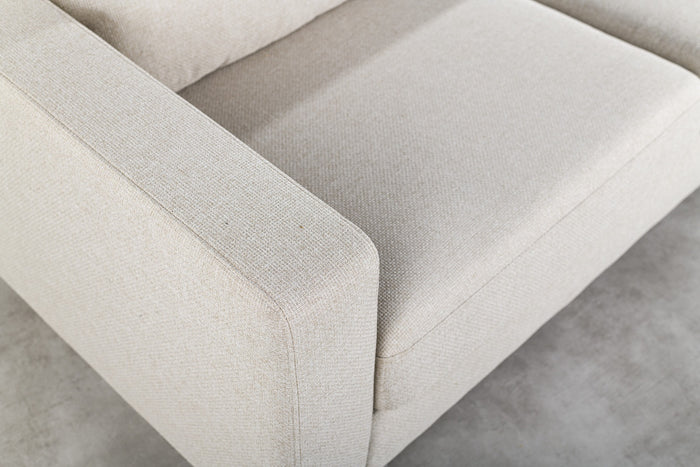 Furntastik 3 zits bank CL L+R, stof Dillon, D820 ivoor