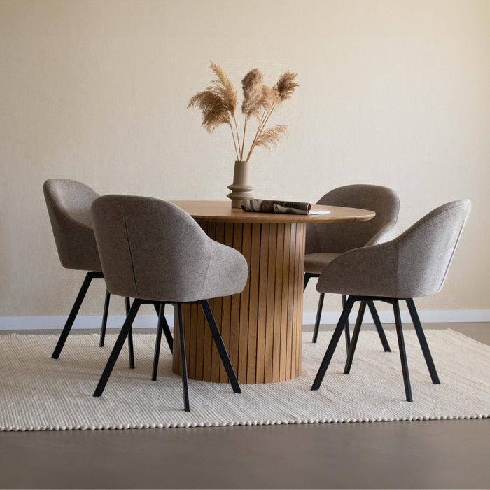 Kick draaistoel Olof - Donkergrijs