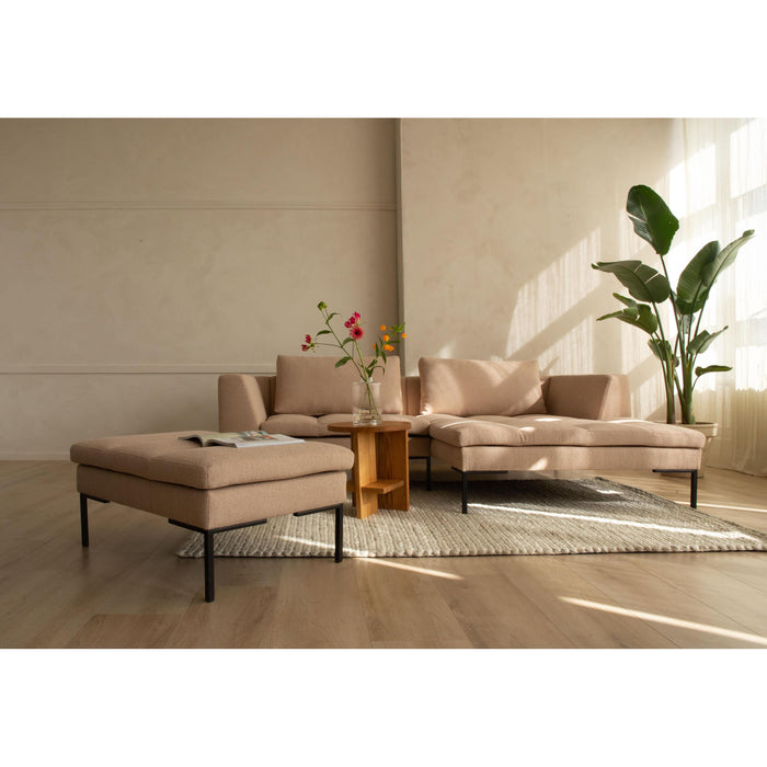 Nuuck Rikke chaise longue links Sage Green