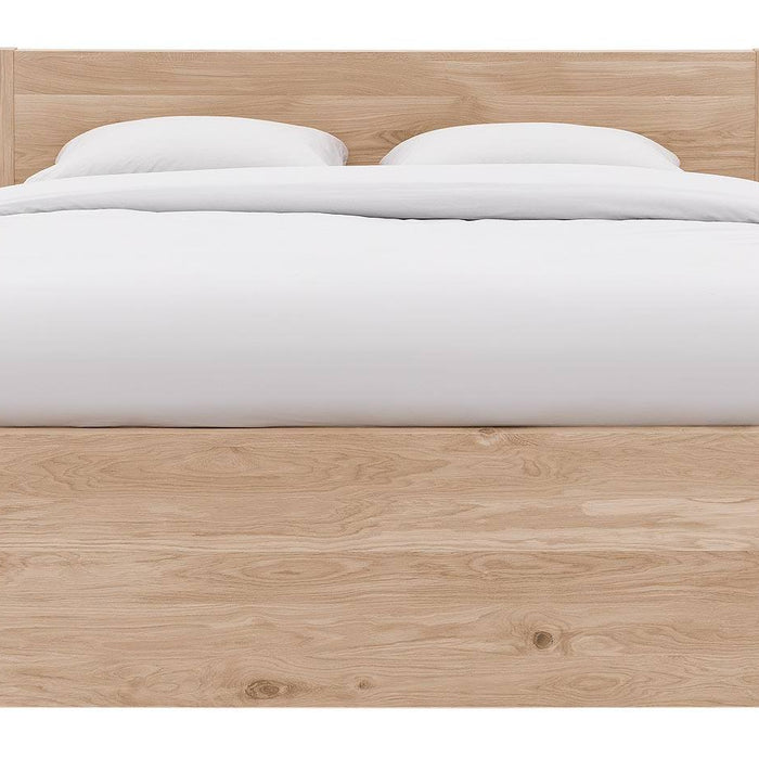 Goossens Bedframe Bibi - 180 x 200 - Eiken gelakt roomwit - Hout