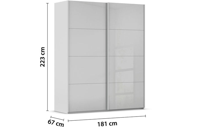 Goossens Kledingkast Finca in hoogwaardig meubelplaat