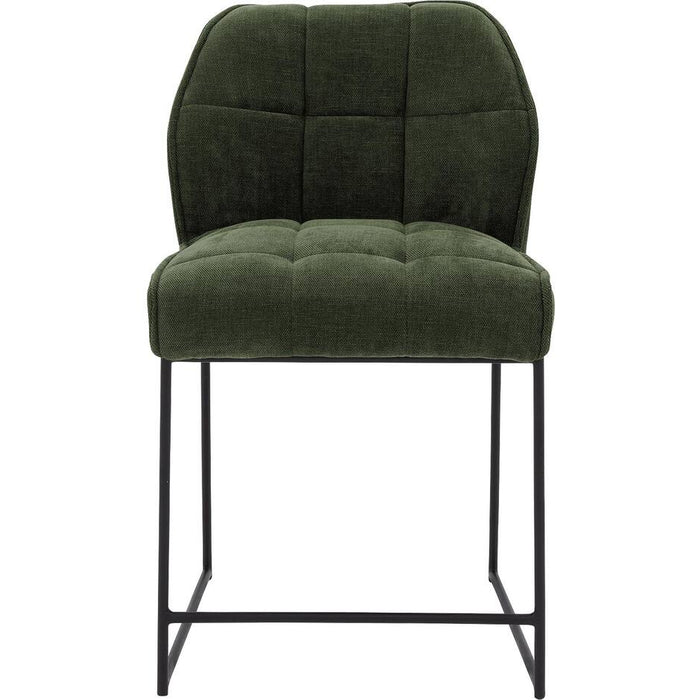 Goossens Counterstoel Ronnie, Counterstoel, zithoogte 65 cm - groen