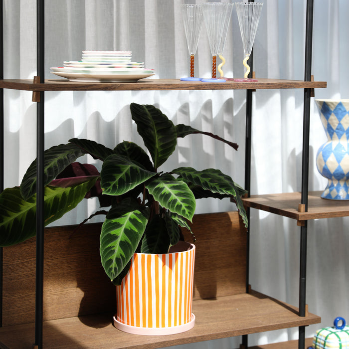 &klevering Rhombic Vaas - Blauw