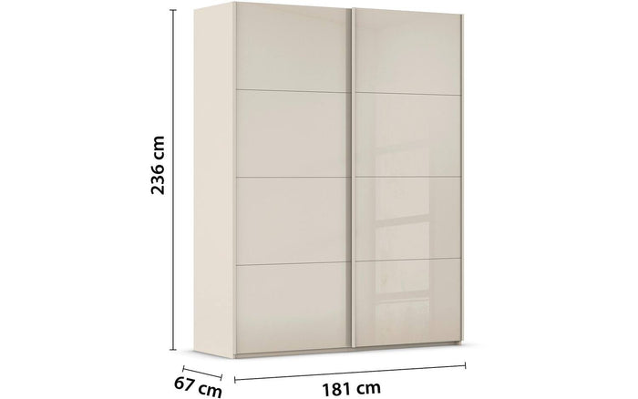 Goossens Kledingkast Finca in hoogwaardig meubelplaat