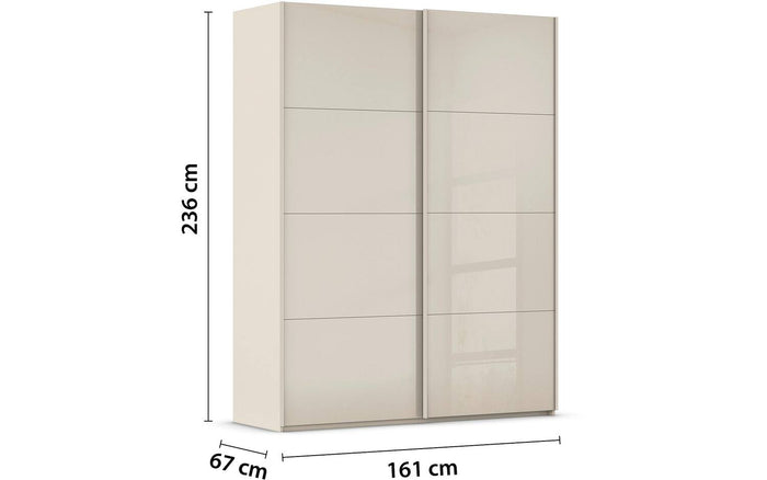 Goossens Kledingkast Finca in hoogwaardig meubelplaat