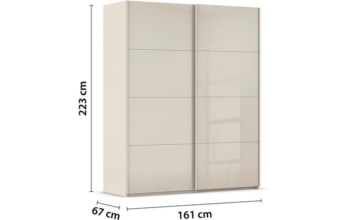 Goossens Kledingkast Finca in hoogwaardig meubelplaat