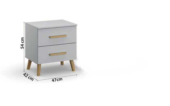 Goossens Nachtkastje Skandi in