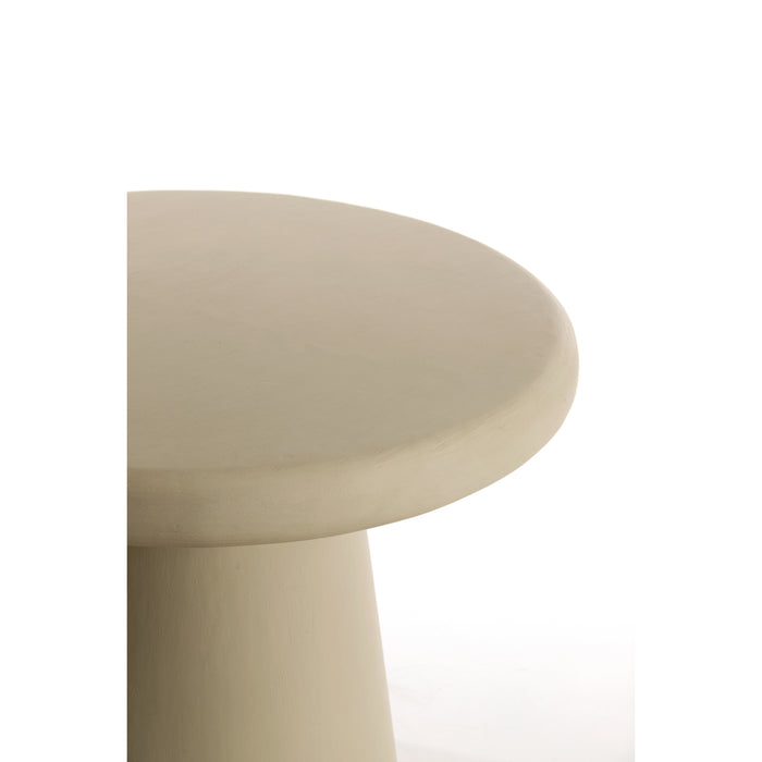 Light & Living Light&living Salontafel Ø60x45 cm KULONA beige