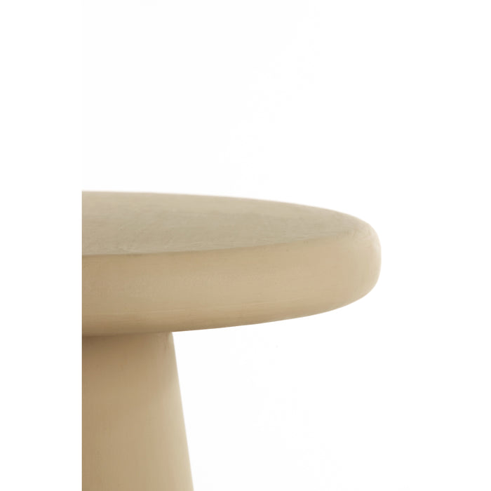 Light & Living Light&living Salontafel Ø60x45 cm KULONA beige