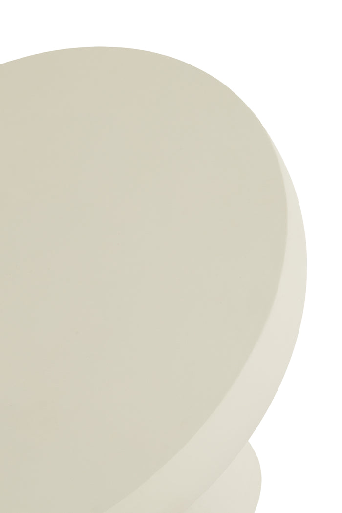 Light & Living Light&living Salontafel Ø70x35 cm MIZUHO crème