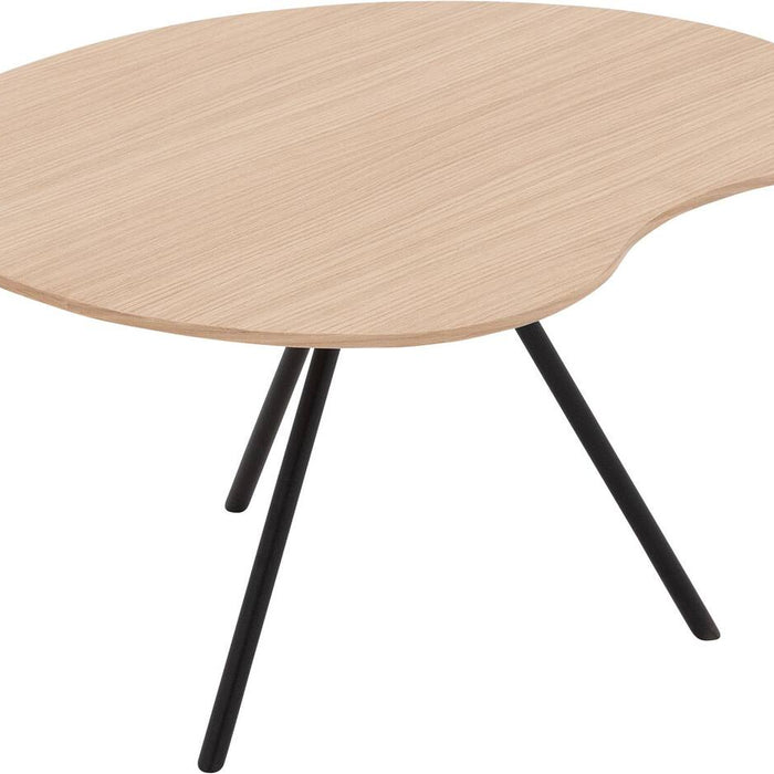 Goossens Salontafel Saya in Eiken olie wit