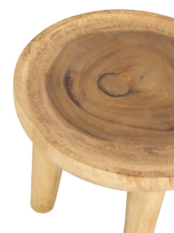 MUST Living Coffee table Plato,38xØ50 cm, suar wood