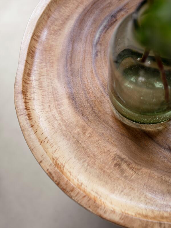 MUST Living Coffee table Plato,38xØ50 cm, suar wood