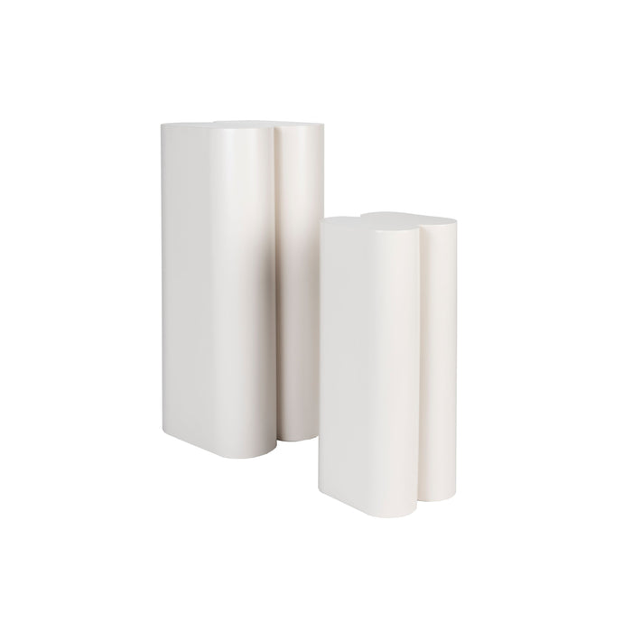 Zuiver Shape Plantenstandaard - Set van 2 - Beige