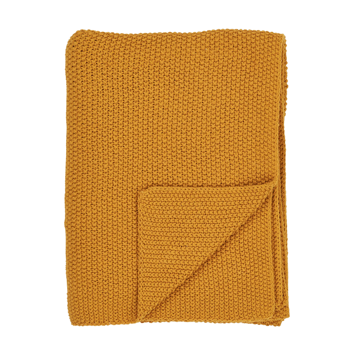 Artichok Geeske Katoenen Plaid - Okergeel