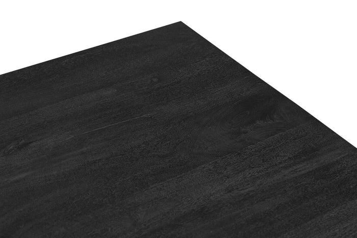 Giga Meubel - Salontafel Vierkant Zwart - Mangohout - 100cm