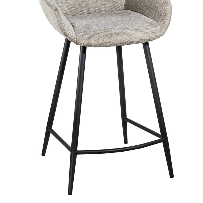 Giga Meubel - Barstoel Joah Beige - Set van 2