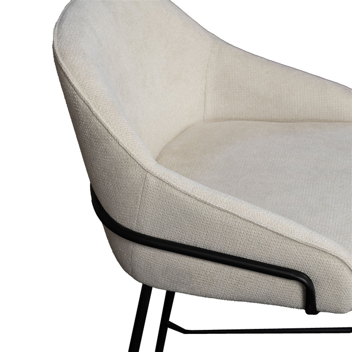 Giga Meubel - Barstoel Maxime Beige - Set van 2