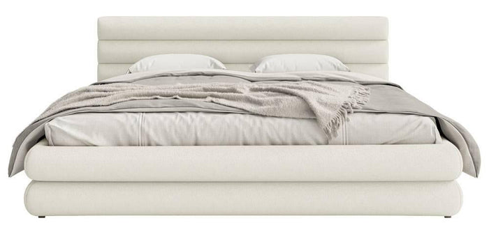 NADUVI Collection Gestoffeerd bed Alvaro chenille 160 x 200 met