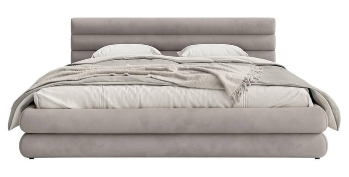 NADUVI Collection Gestoffeerd bed Alvaro chenille 180 x 200 met