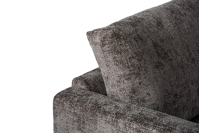 Giga Meubel - 3-Zits Hoekbank Haga Antraciet Rechts