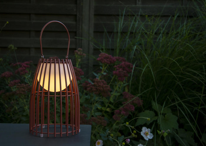 Lucide FJARA Tafellamp - Roest bruin