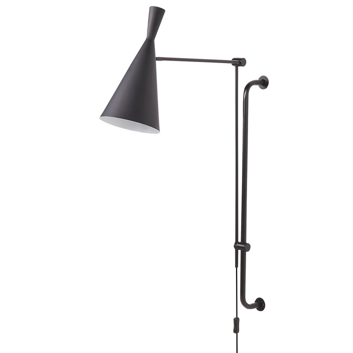Beliani - MARISA - Wandlamp - Zwart - Metaal