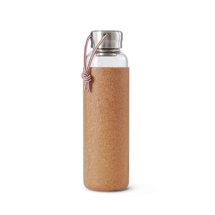 Black+Blum Glazen Waterfles - 600ml - Licht Bruin