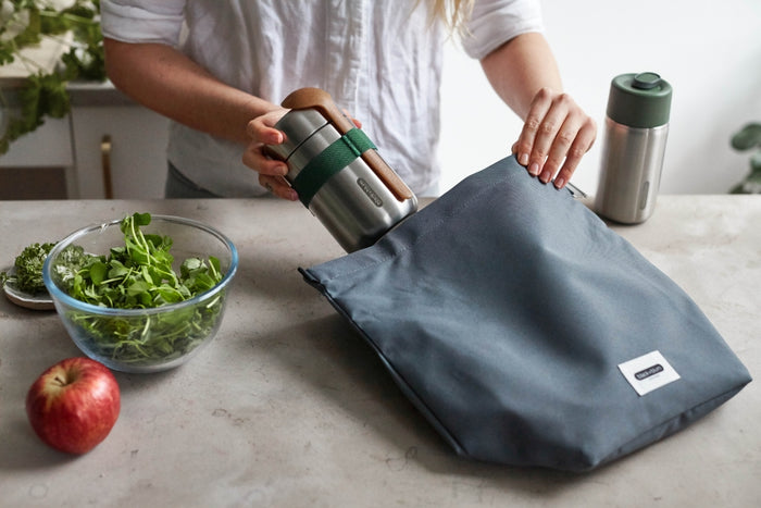 Black+Blum RVS Thermos Voedselcontainer - 400ml - Groen