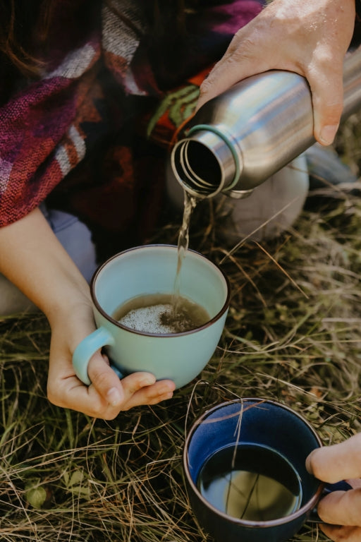 Black+Blum RVS Thermosfles - 750ml - Groen