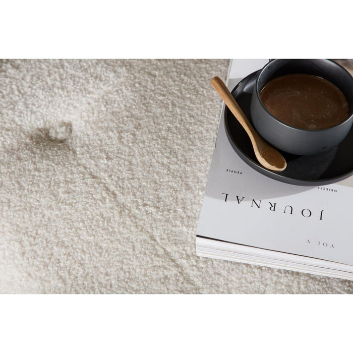 Svea - Kai poef - teddy - wit