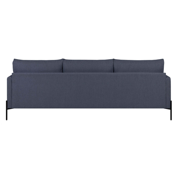 by fonQ Lunge Hoekbank met Chaise Longue Links / Rechts - Donkergrijs