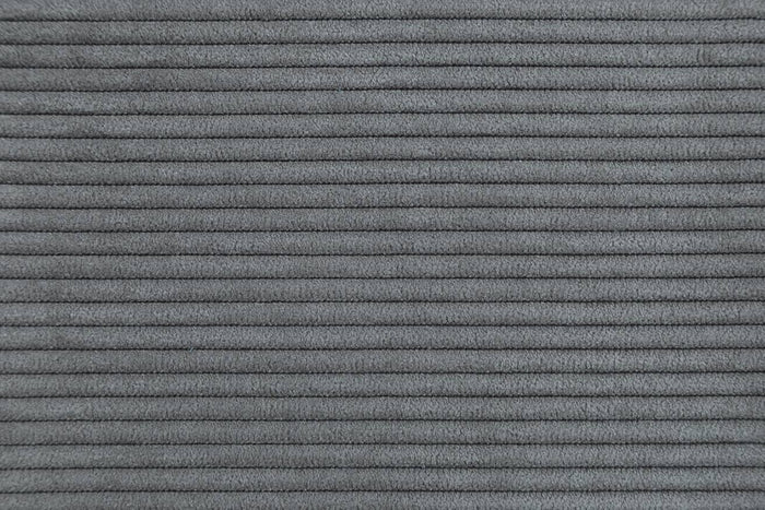 by fonQ Wonder 5-zits Hoekbank met Chaise Longue Rechts - Rib - Grijs