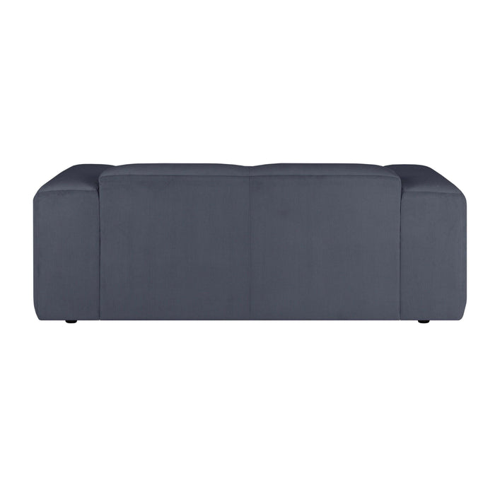 by fonQ Wonder 2-zitsbank - Rib - Blauwgrijs