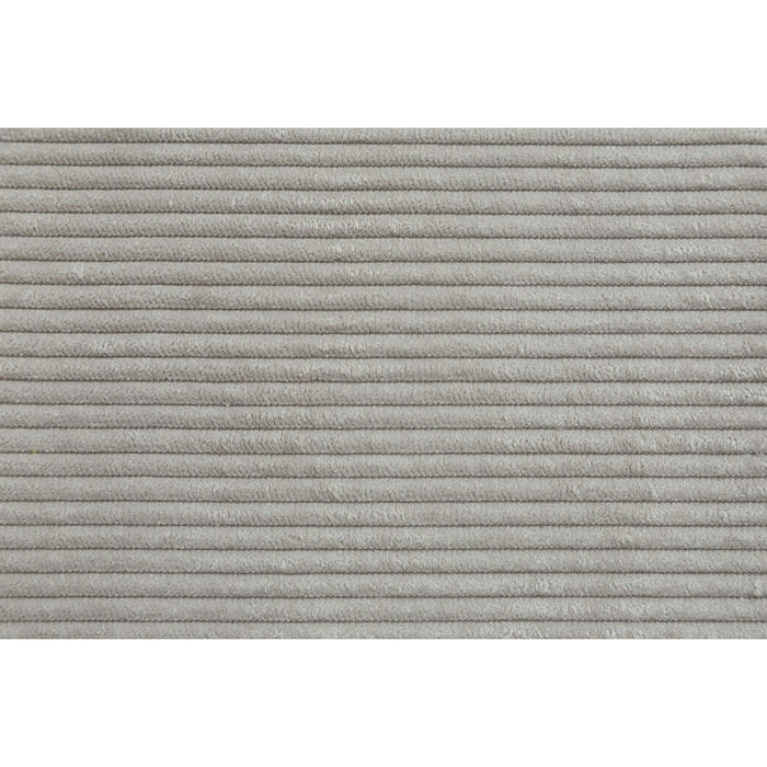 by fonQ Wonder 5-zits Hoekbank Rechts - Open Eind - Rib - Zand