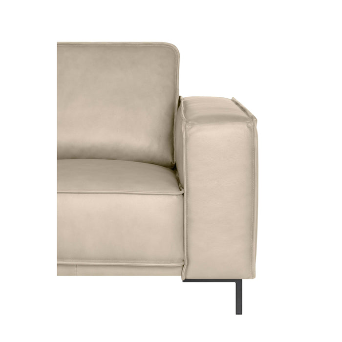 by fonQ Brisk Hoekbank Links - Buffelleer - Beige