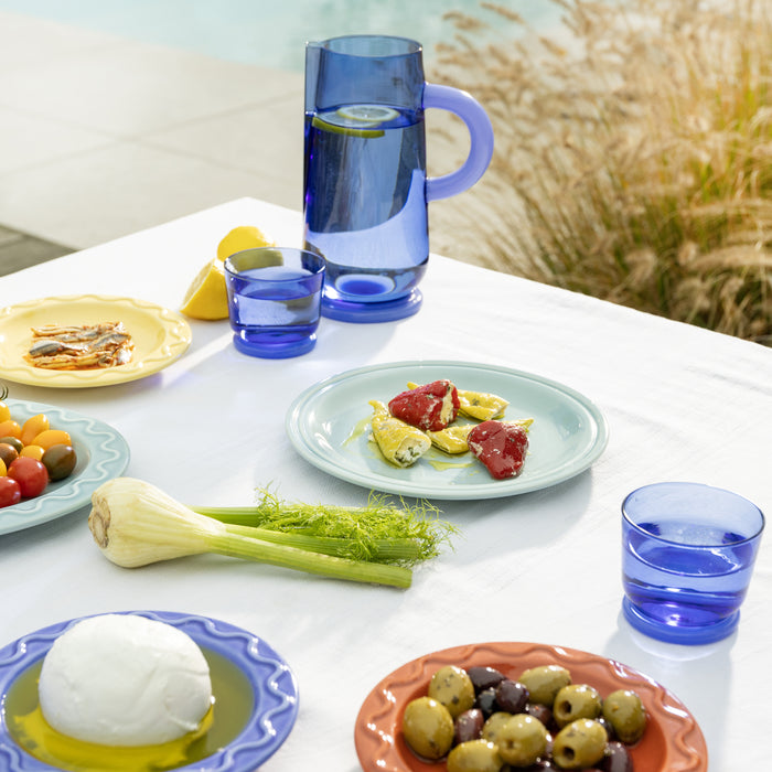 &k amsterdam Dew Karaf 1 L - Blauw