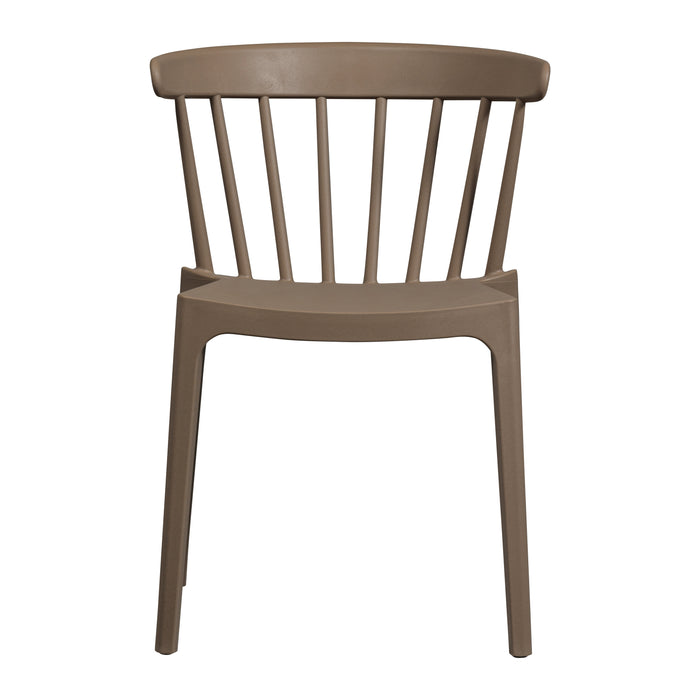 Woood Bliss Spijlenstoel - Coffee Melange