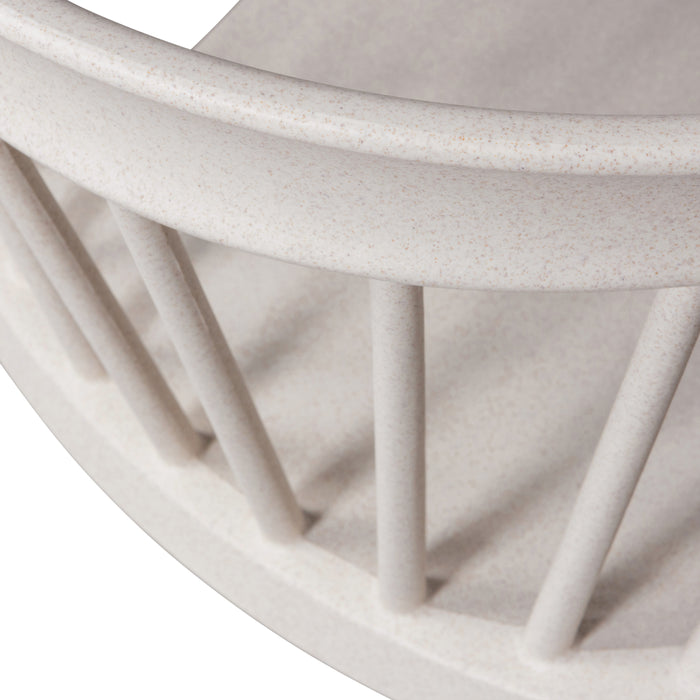 Woood Bliss Spijlenstoel - Off White Melange