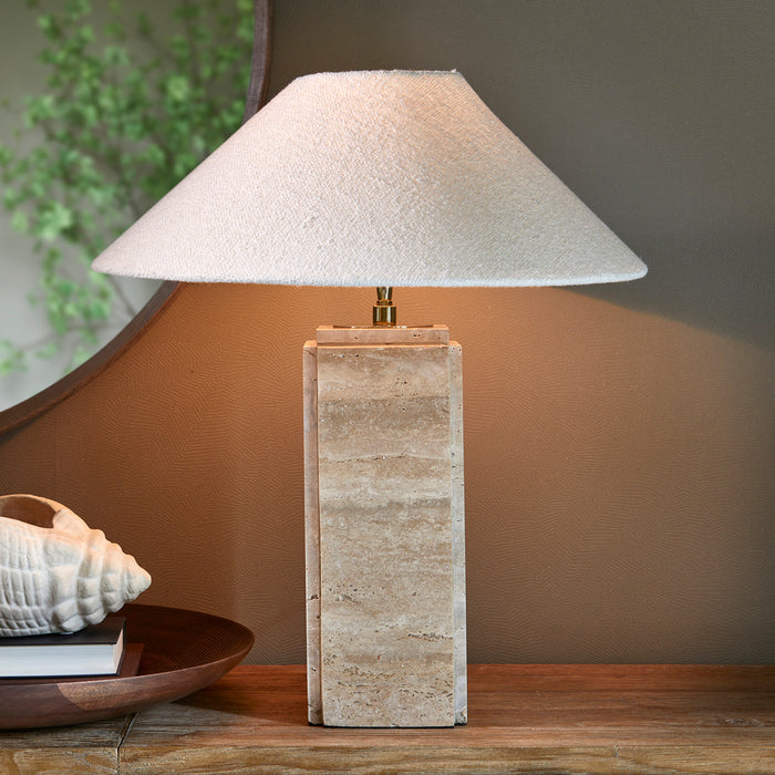 Riviera Maison Tafellamp Naturel - Novalie - Natuursteen