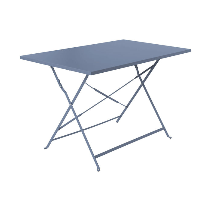 sweeek - Inklapbare metalen bistrotafel 110 x 70cm, voor 4 personen