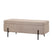Giga Meubel - Opbergbank Bouclé Taupe 110cm - Japandi - Jari