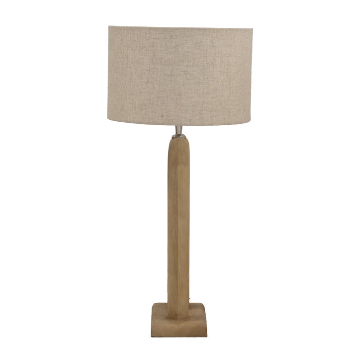 Giga Meubel - Tafellamp Naturel 80cm - Mangohout - Micky