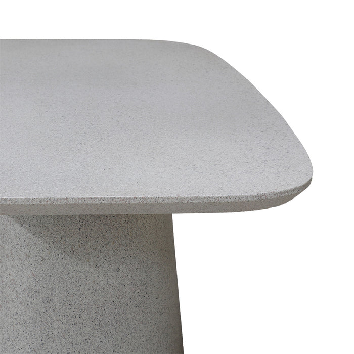 Giga Meubel - Salontafel Grijs - Terrazzo Steen - 110x60x38cm - Mina