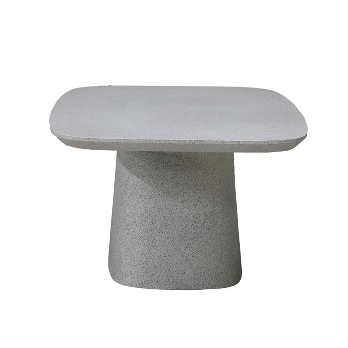 Giga Meubel - Salontafel Grijs - Terrazzo Steen - 110x60x38cm - Mina
