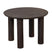Giga Meubel - Salontafel Rond Donkerbruin 60cm - Mangohout - Misao